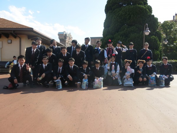 普通科３年生遠足 ディズニーシーへ 花咲徳栄高等学校