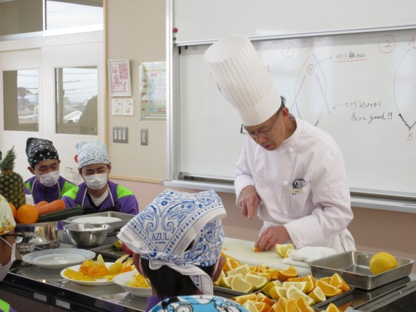 食育実践科１年　加須昭和中学校　出張授業