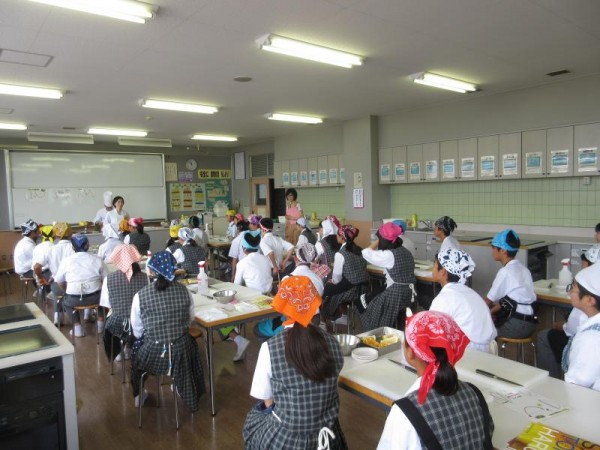 加須平成中学校への出張授業