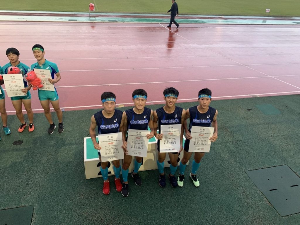 【陸上競技・関東選抜新人大会】男子400mRで初表彰台の第3位入賞