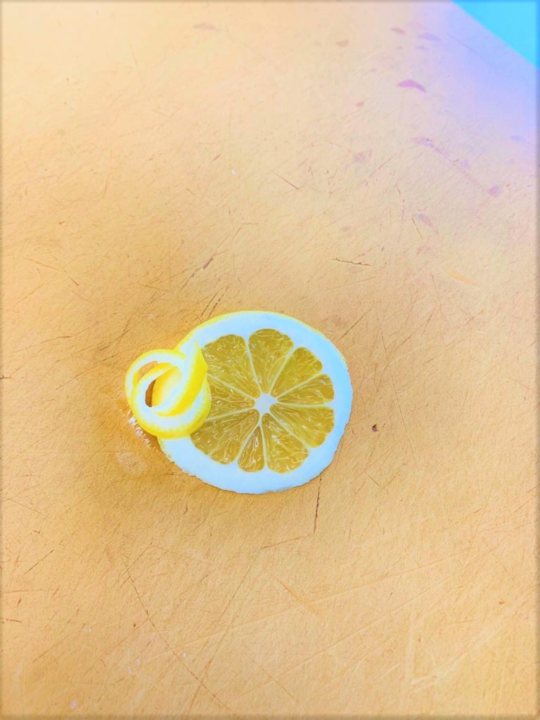 レモンの飾り切り　第2弾