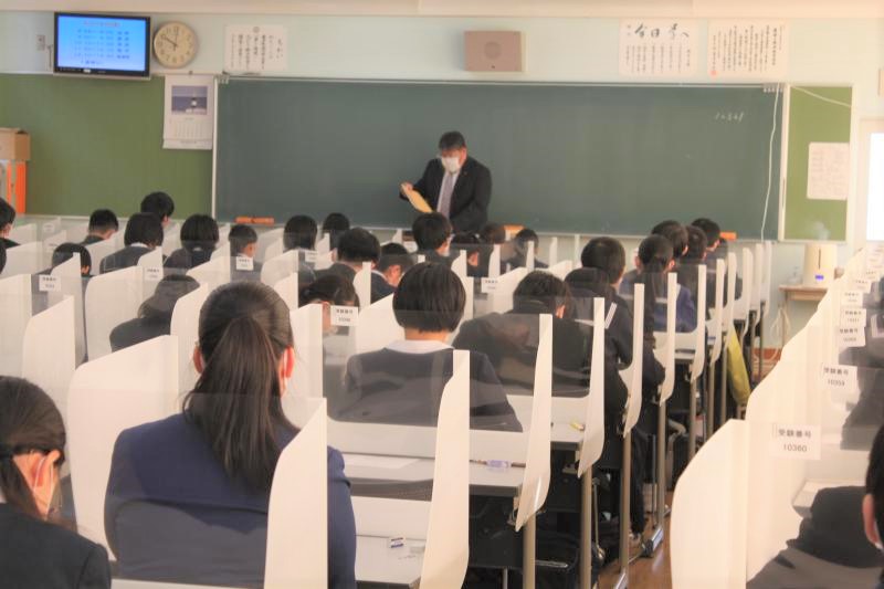 令和３年度　花咲徳栄高等学校　第１回 入学者選抜試験実施
