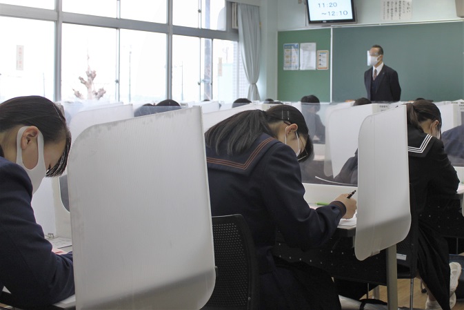 令和３年度　花咲徳栄高等学校　第２回 入学者選抜試験実施