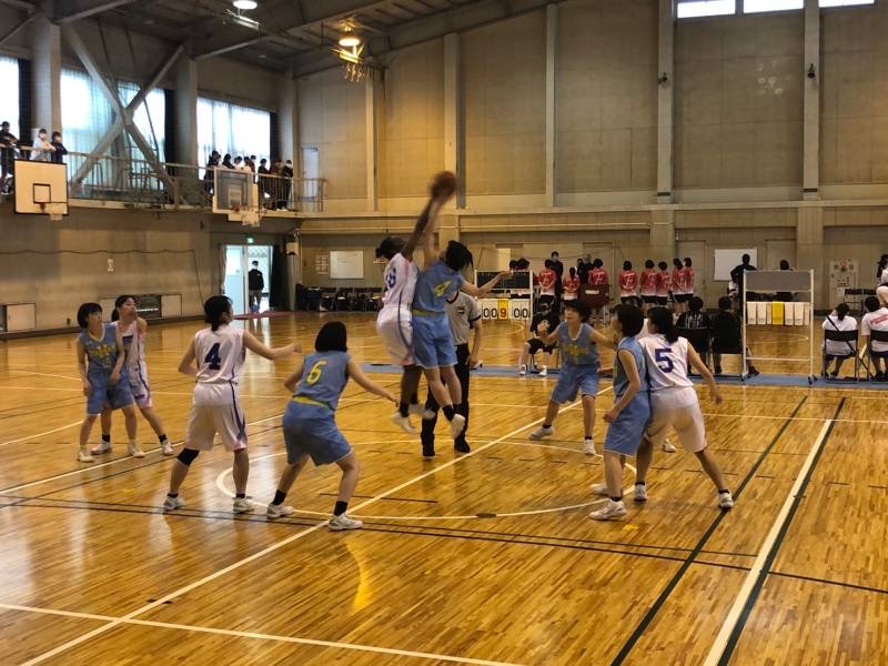 女子バスケットボール部 インターハイ予選 東部地区 うれしい突破!次は県大会!!
