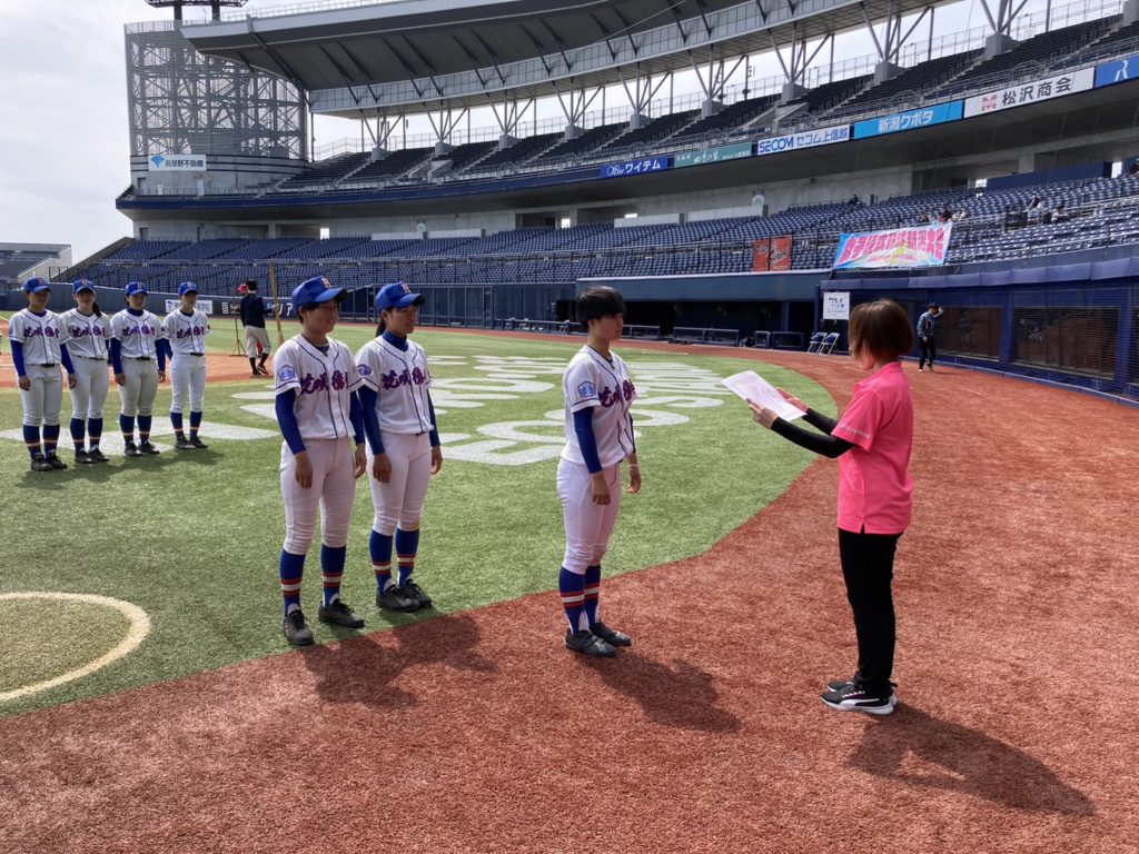 女子硬式野球部　～ 第6回女子硬式野球新潟大会3位、ヴィーナスリーグでは4/29初勝利 ～