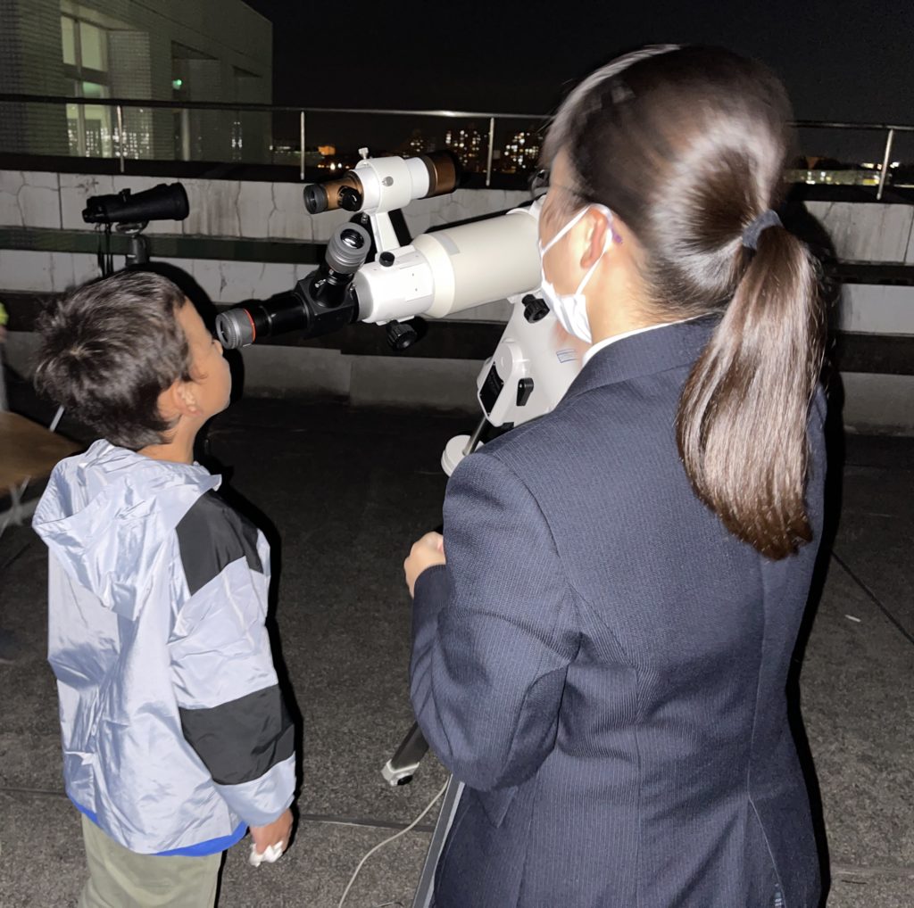 2023年星空散歩(秋)  ～埼玉県在住の子供たちが本校プラネタリウム教室・天文教室で星座に親しむ～