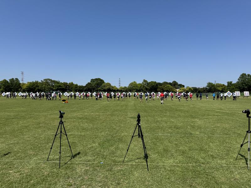 第５０回春季埼玉県アーチェリー大会が行われました