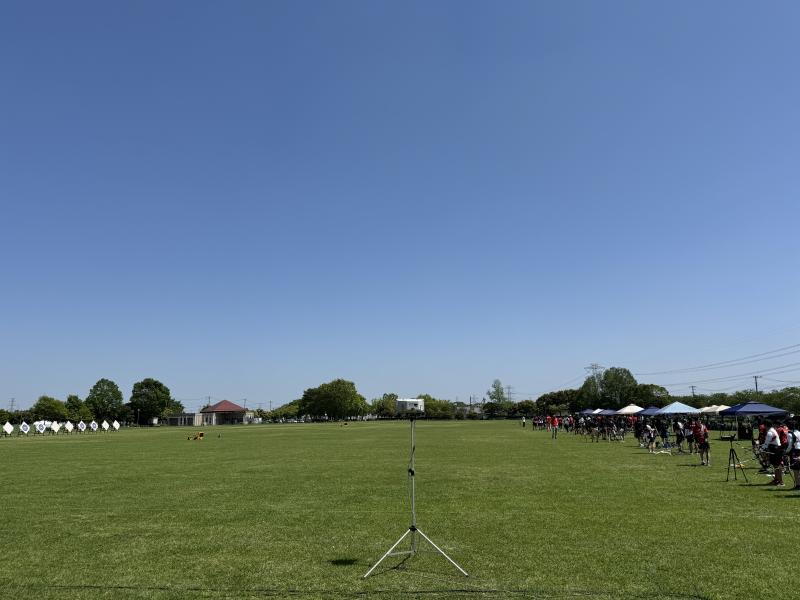 令和６年度　関東高等学校アーチェリー大会　埼玉県予選会が行われました