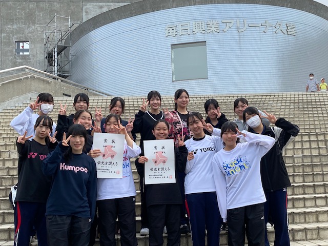 激闘を制し準優勝　東部地区予選大会結果
