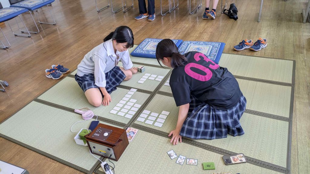 競技かるた同好会　文化祭参加