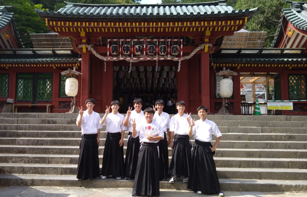 ８月４日（月）第６４回男体山登拝大祭奉納扇の的弓道大会結果