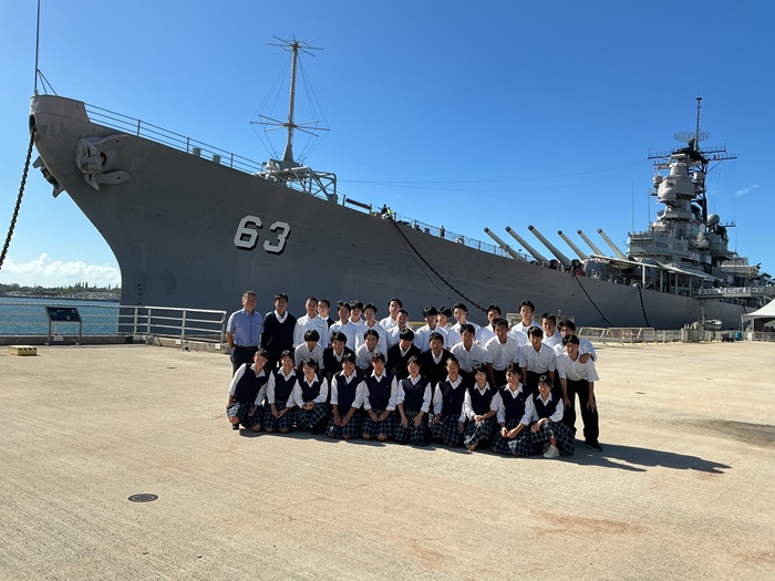アメリカハワイ修学旅行第3班② ~戦艦ミズーリ・ポリネシアンカルチャーセンター他~