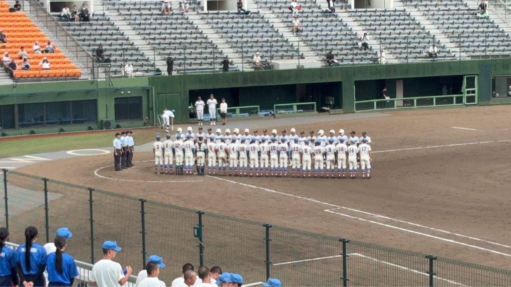 準々決勝進出　〜秋季高校野球県大会３回戦エース黒川完投勝利　打線は10安打で逆転勝利〜　