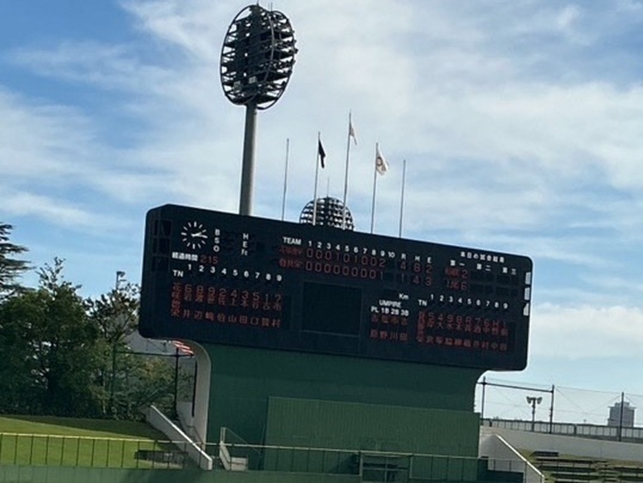 黒川好投、本田・市村適時打　～秋季高校野球県大会準々決勝 4-1で勝利し、準決勝進出～　