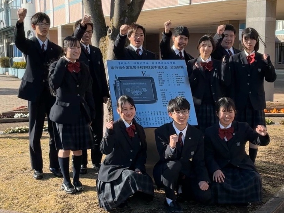 【生徒会】NHKさいたま放送局の取材を受けました　～第98回選抜高校野球大会 試合当日放映予定～　