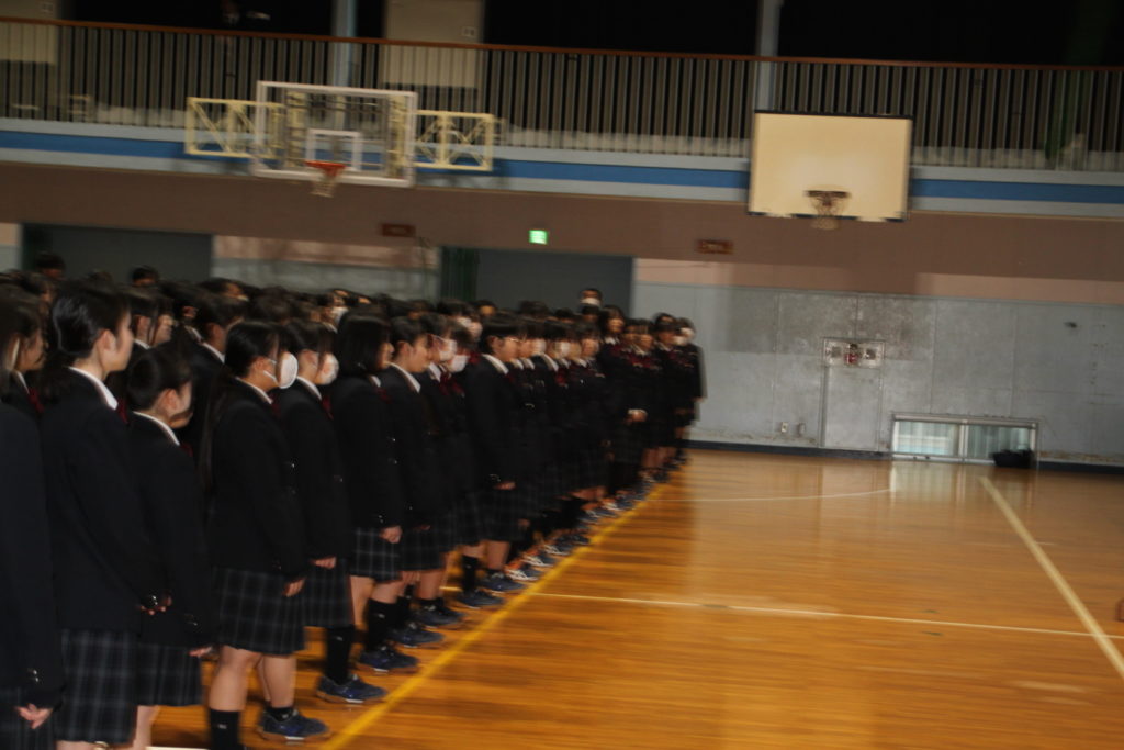 令和7年度 第3学期修了式