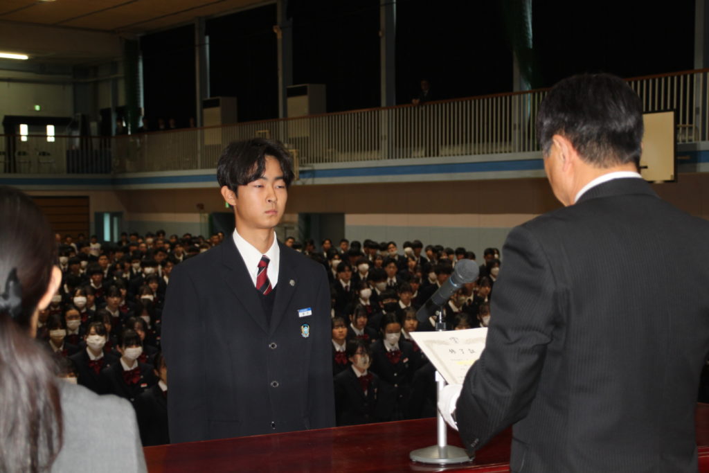 令和7年度 第3学期修了式