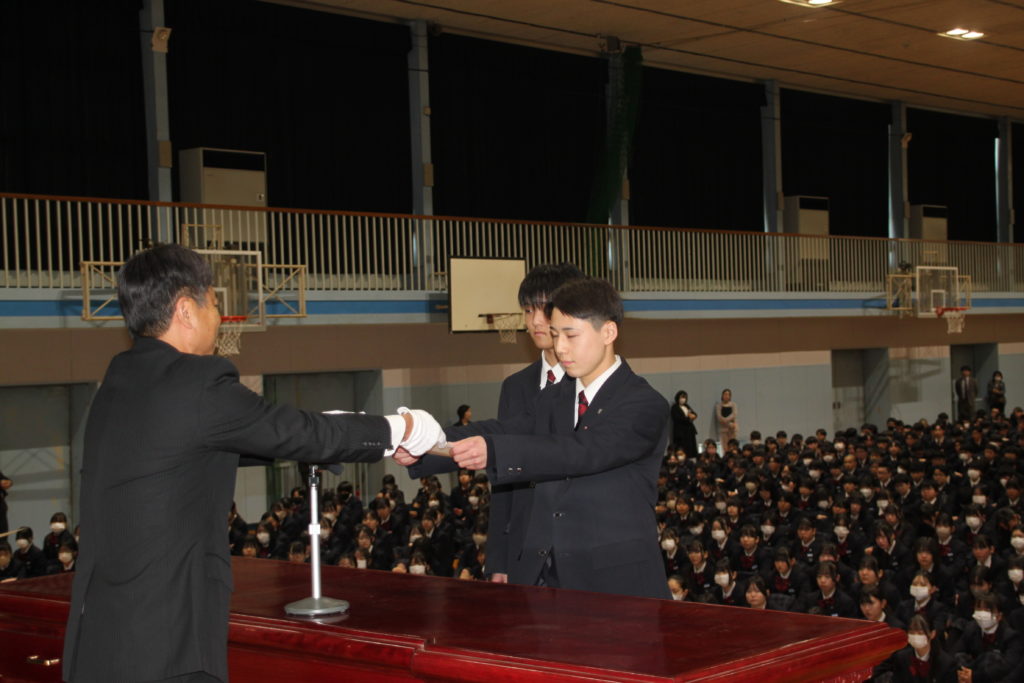 令和7年度 第3学期修了式