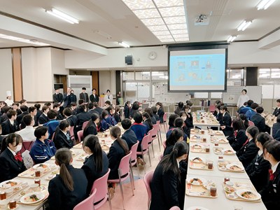 ニッポンハムグループ各社の『次世代チャレンジ』企画～食育実践科がアスメシ提供～