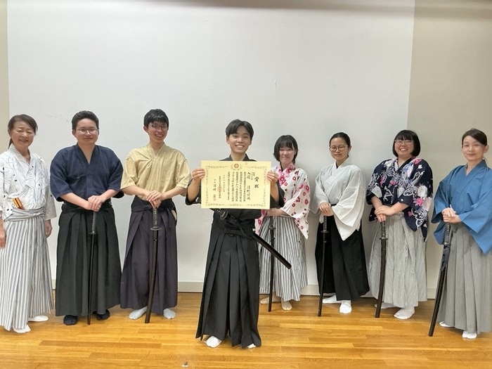 全国剣詩舞コンクール埼玉県大会入選