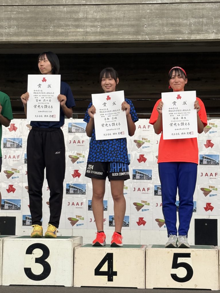 【陸上競技】インターハイ予選・リレーでインターハイ!!・関東大会結果